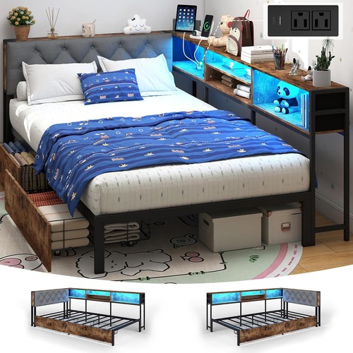 Twin corner bed frame - xl,